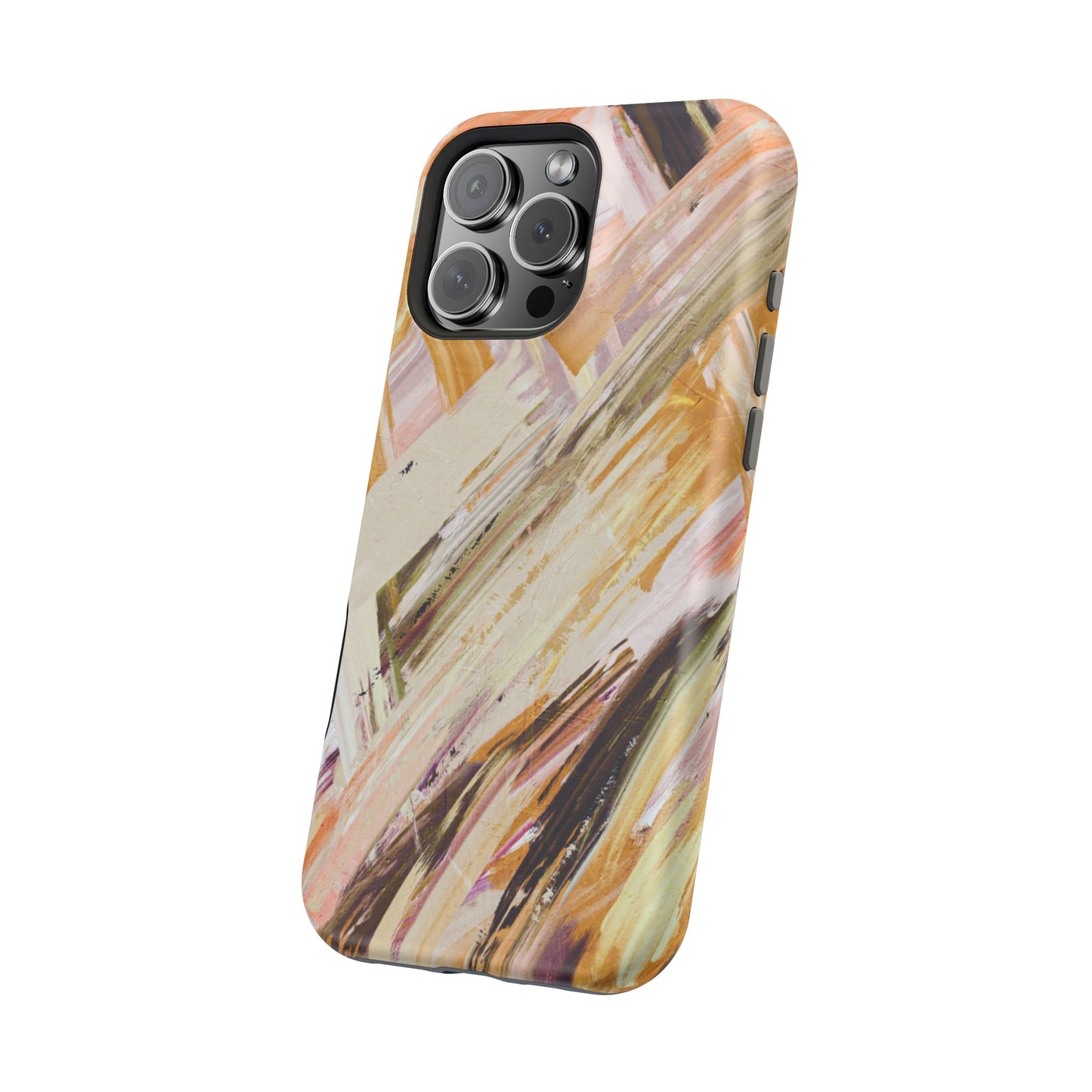 Wireless-Charging Compatible Case – Brush & Bronze