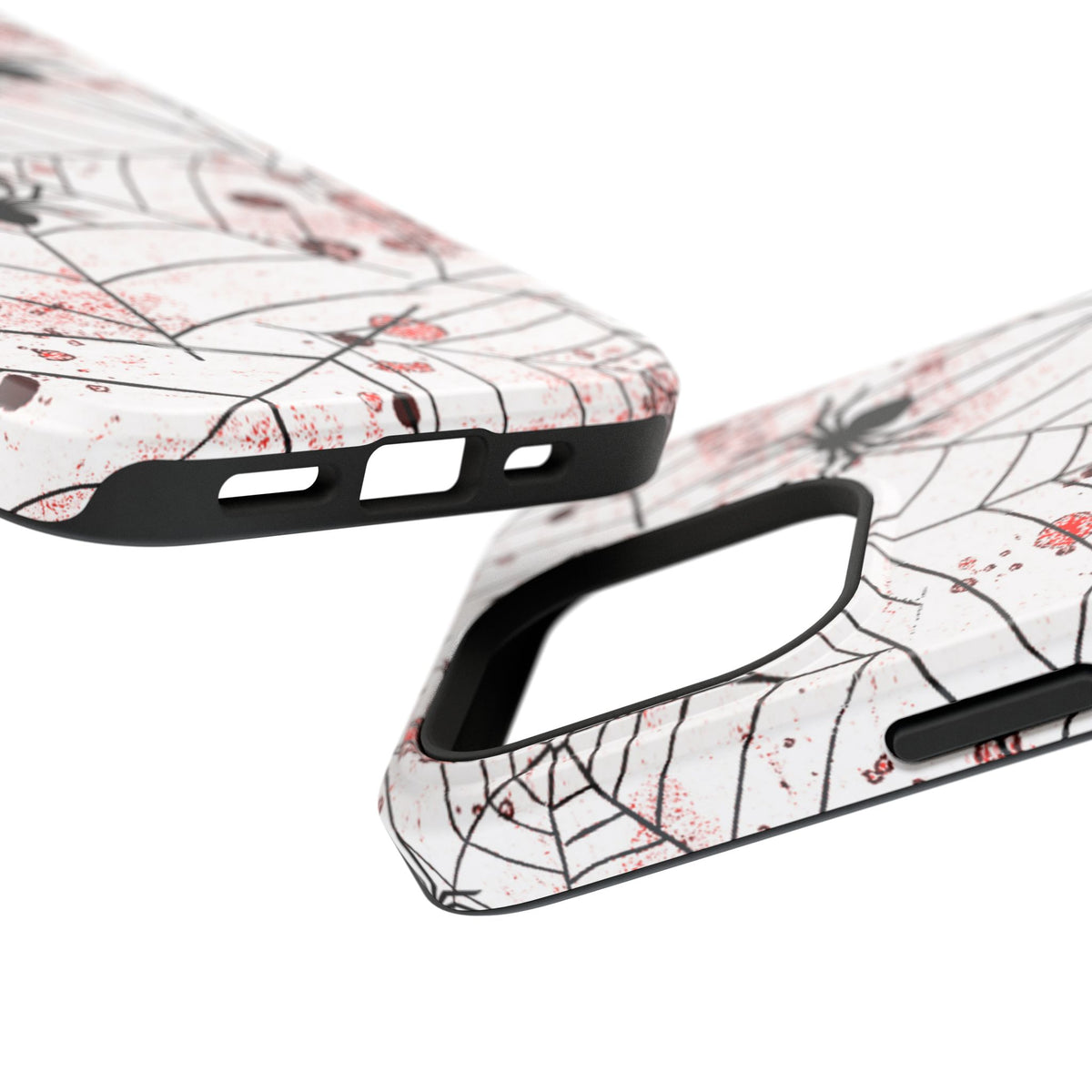 Impact-Resistant Phone Case – Blood Web