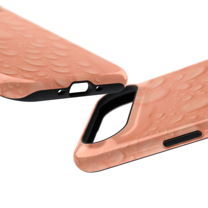 Impact-Resistant Phone Case – Apricot Rain