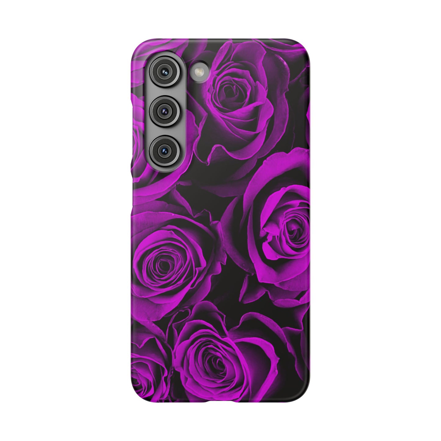 Snap Phone Case – Amethyst Roses