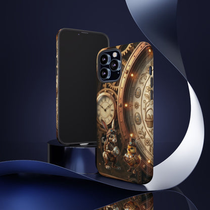 Protective Phone Case – Clockwork Cottontail