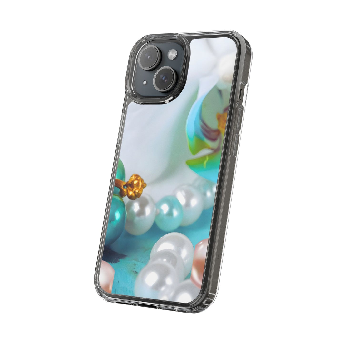 Clear Phone Case – Mermaid's Pearl