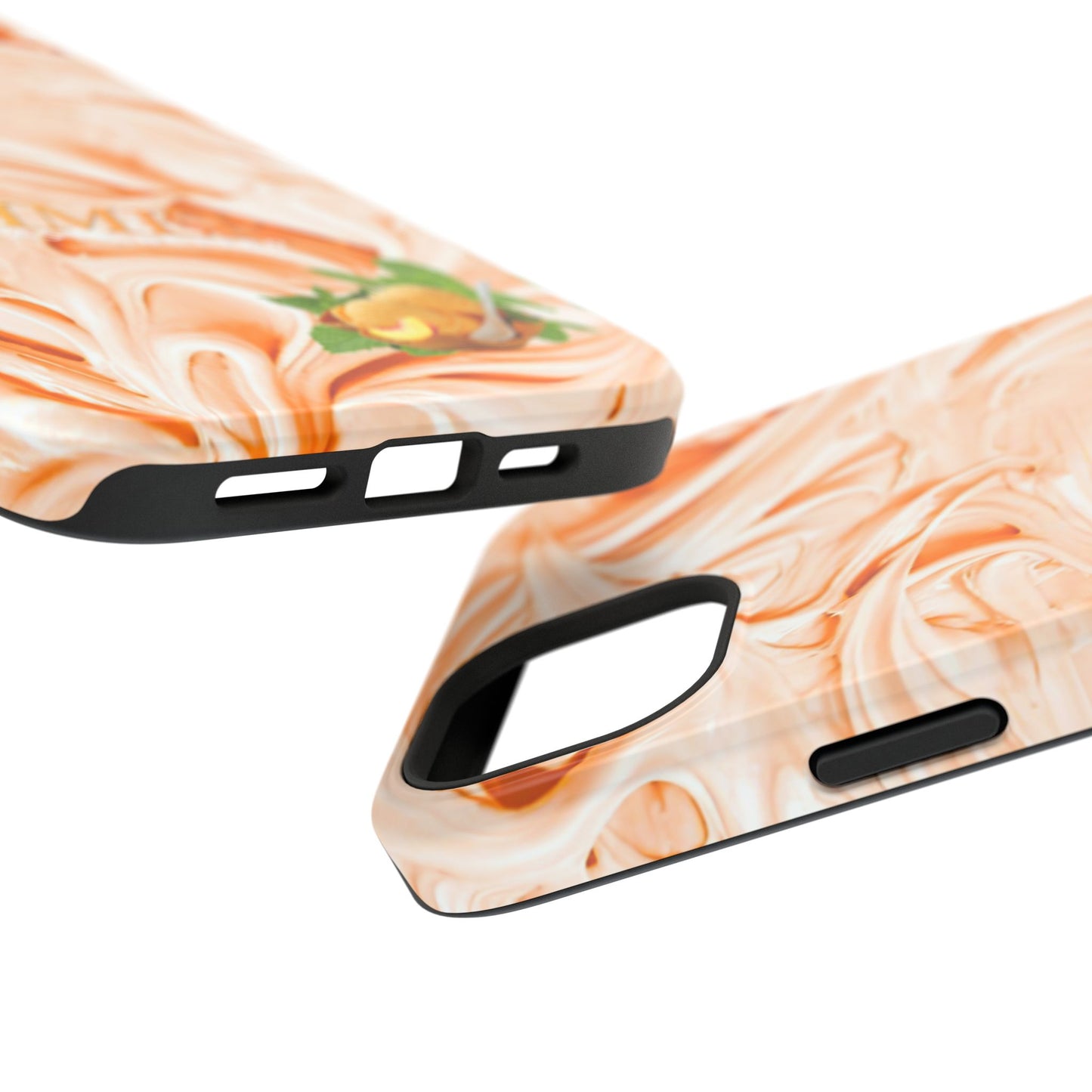 Impact-Resistant Phone Case – Peach Sorbet