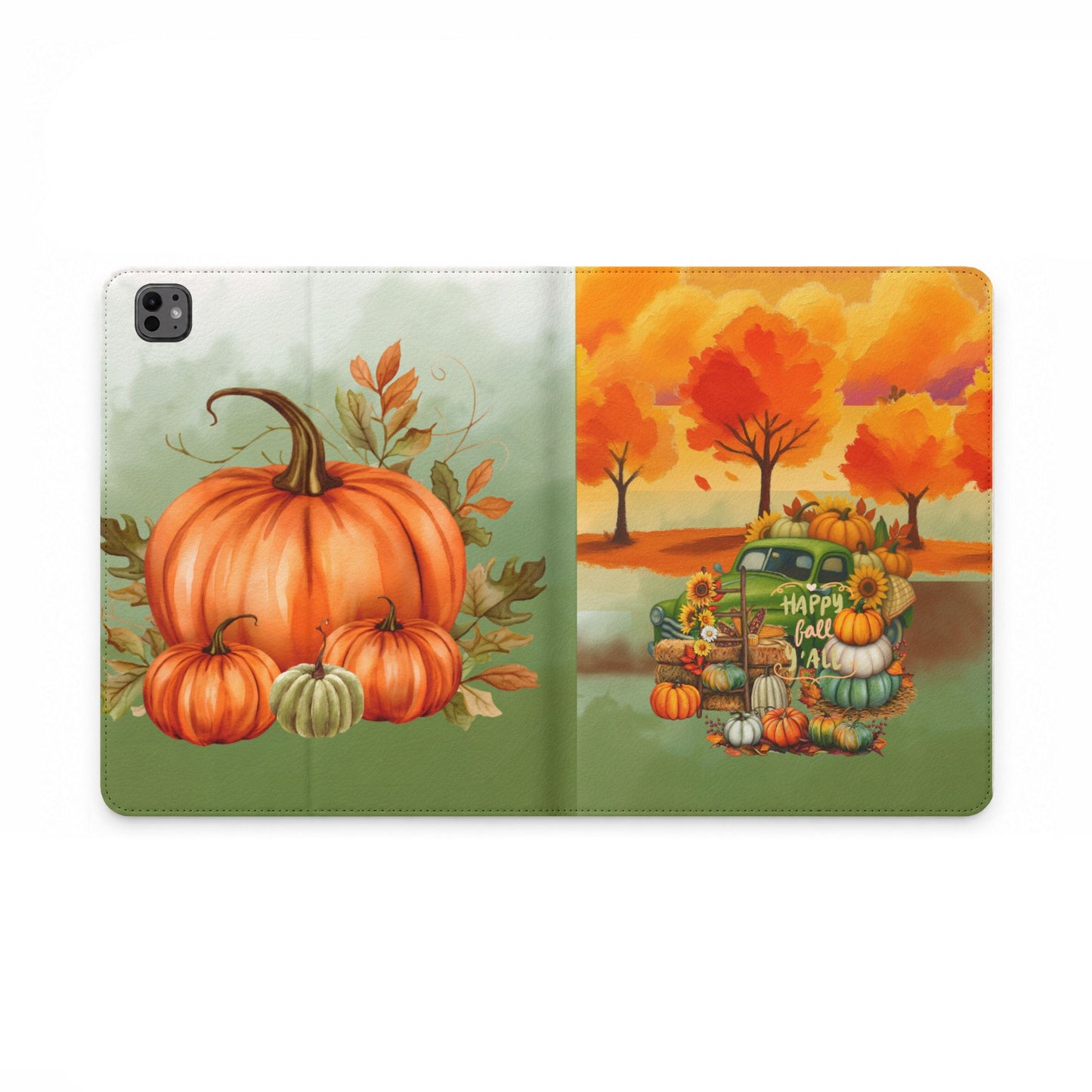 Tablet Folio Case – Pumpkin Haul