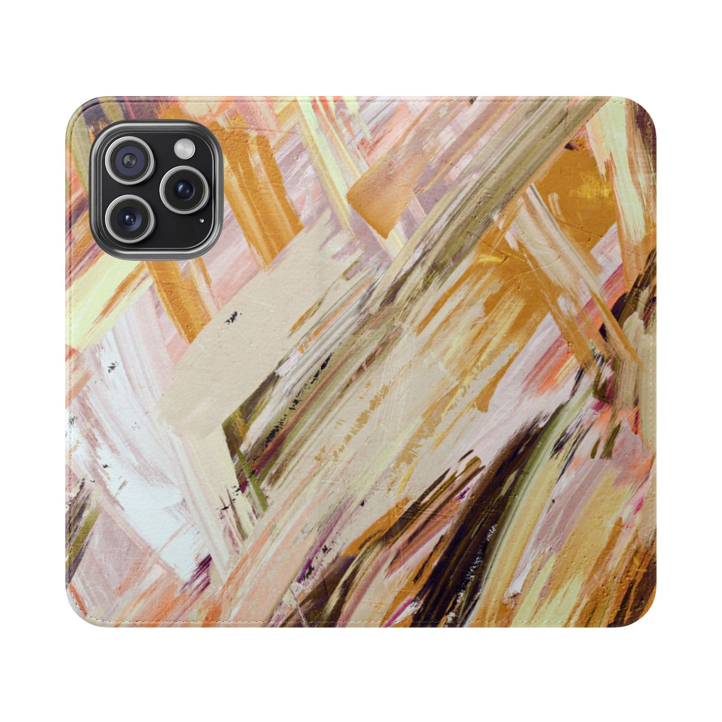 Flip Case – Brush & Bronze
