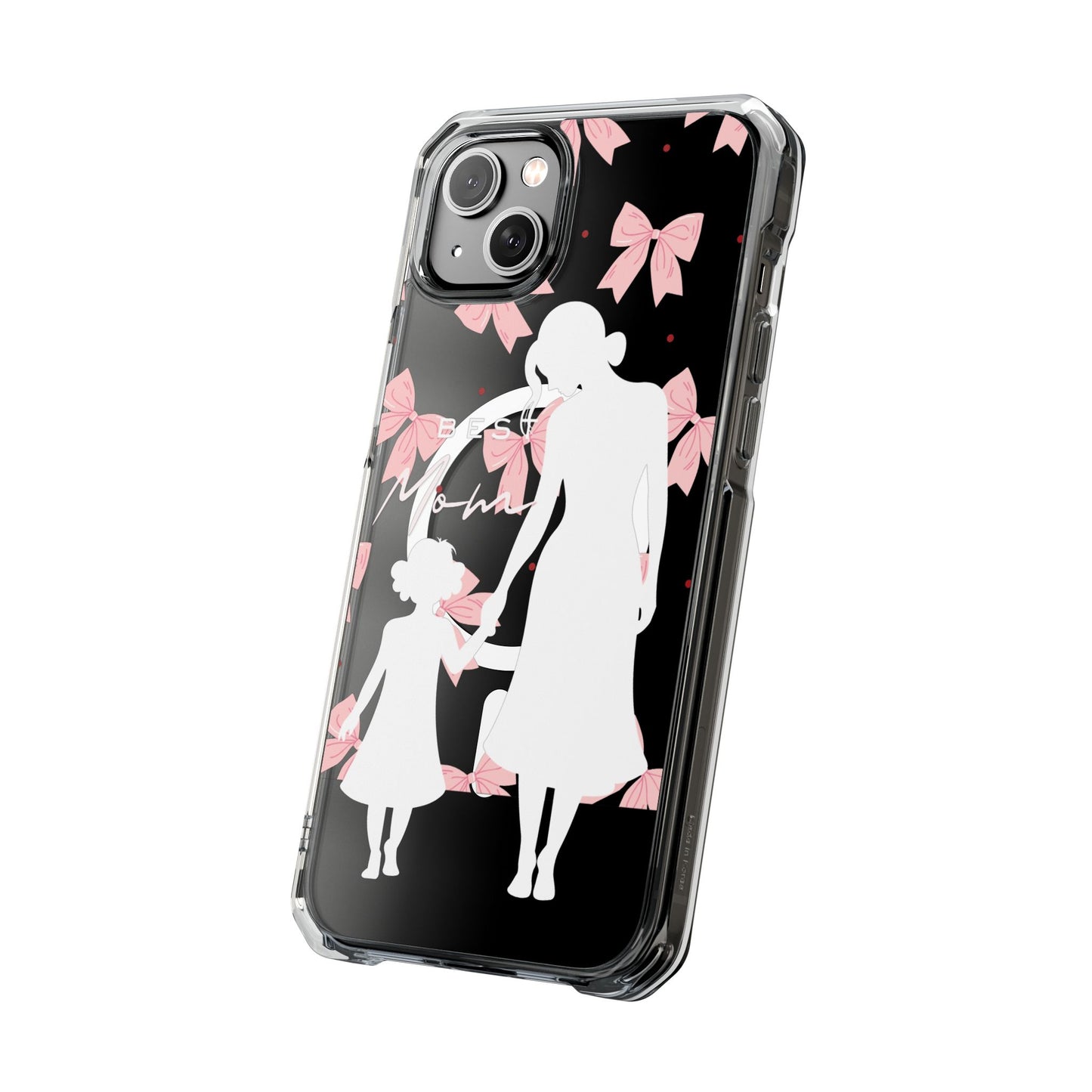Clear Magnetic Phone Case – Best Mom: My Little Girl