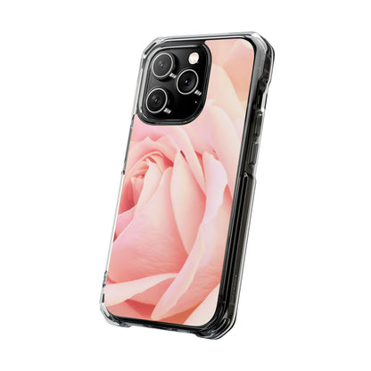 Clear Magnetic Phone Case – A Mother’s Rose Embrace
