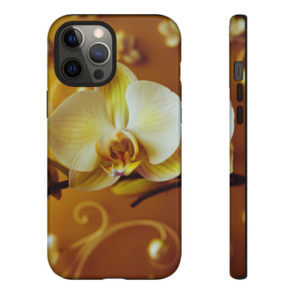 Protective Phone Case – Amber Orchid