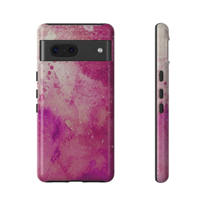 Protective Phone Case – Spilled Wine