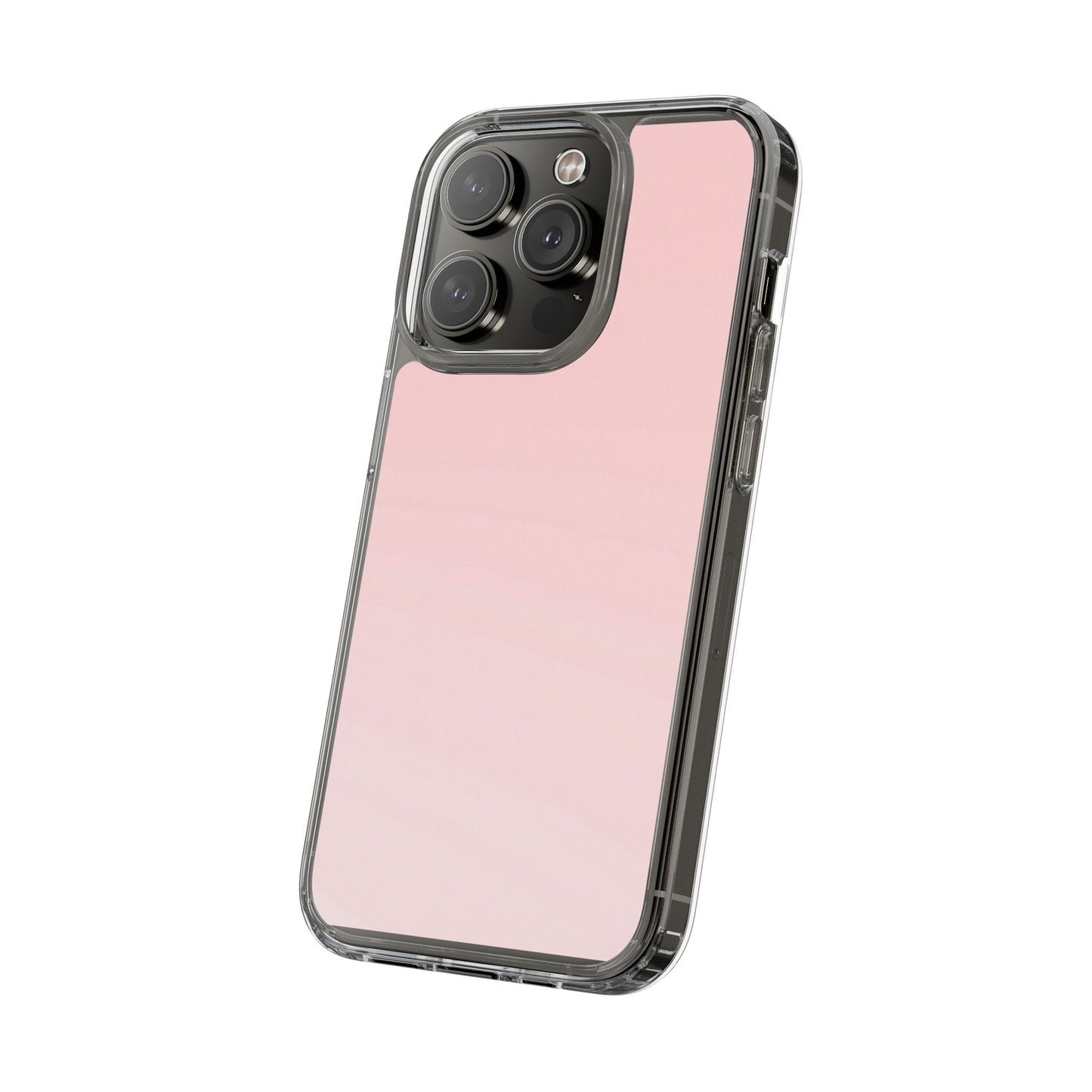 Clear Phone Case – Soft Blush