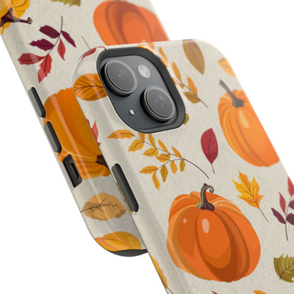 Wireless-Charging Compatible Case – Falling for Pumpkin