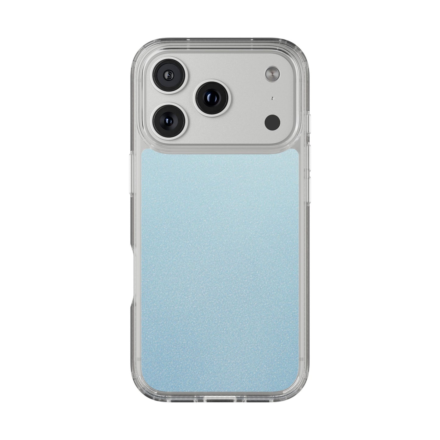 Clear Phone Case – Blue Whisper