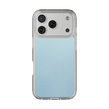 Clear Phone Case – Blue Whisper