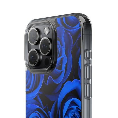 Clear Phone Case – Midnight Bloom