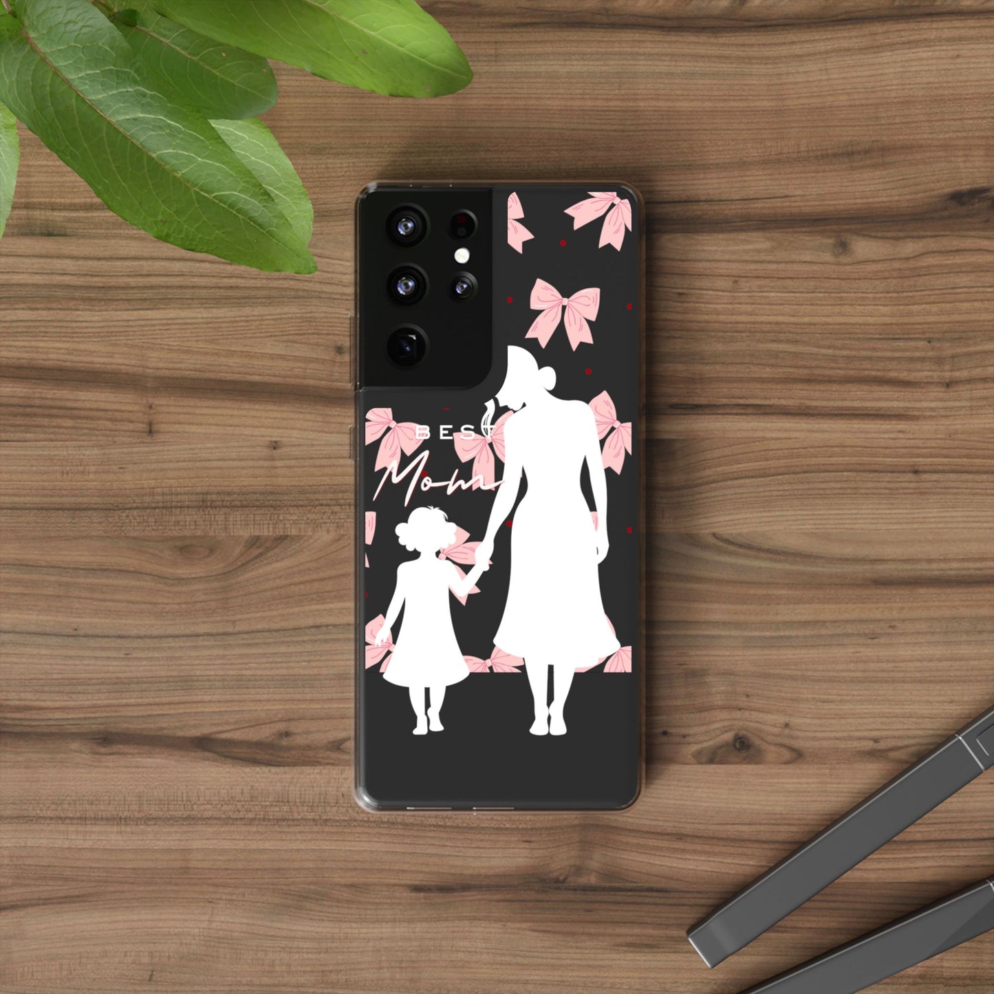 Clear Phone Case – Best Mom: My Little Girl