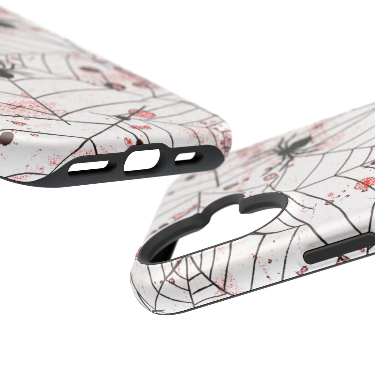 Impact-Resistant Phone Case – Blood Web