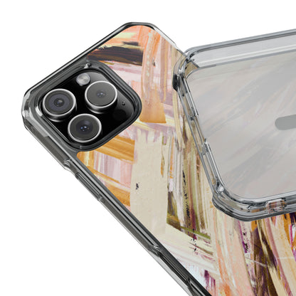 Clear Magnetic Phone Case – Brush & Bronze
