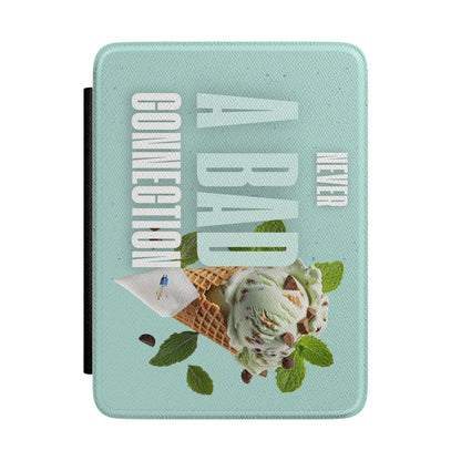 Never a Bad Connection – Mint Ice Cream E‑Reader Case