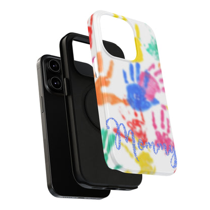 Impact-Resistant Phone Case – Handprint Memories
