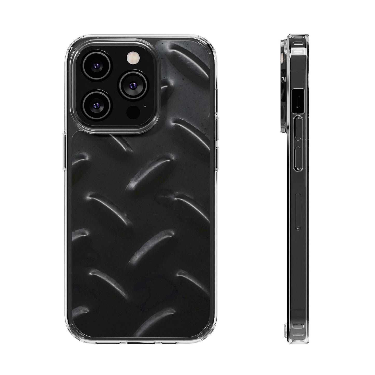 Clear Phone Case – Blackout Plate