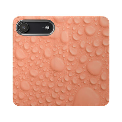 Flip Case - Apricot Rain