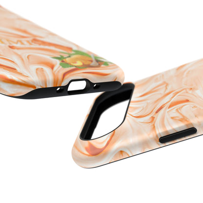 Impact-Resistant Phone Case – Peach Sorbet