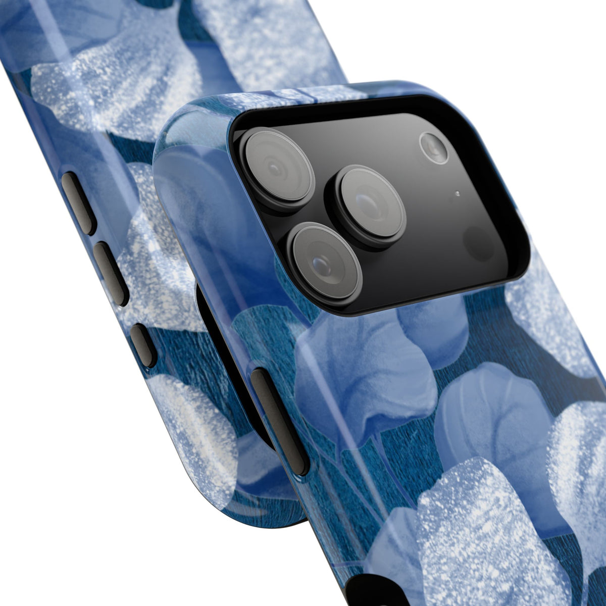 Impact-Resistant Phone Case – October Blues – Compatible with iPhone 11–17 & Samsung Galaxy S22–S26 Series