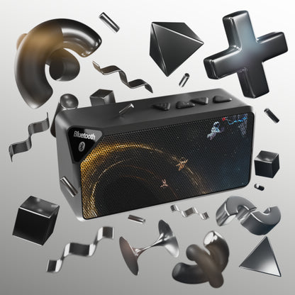 Portable Bluetooth Speaker – Cosmic Drift