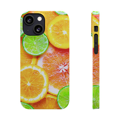 Slim Phone Case – Sunkissed Citrus