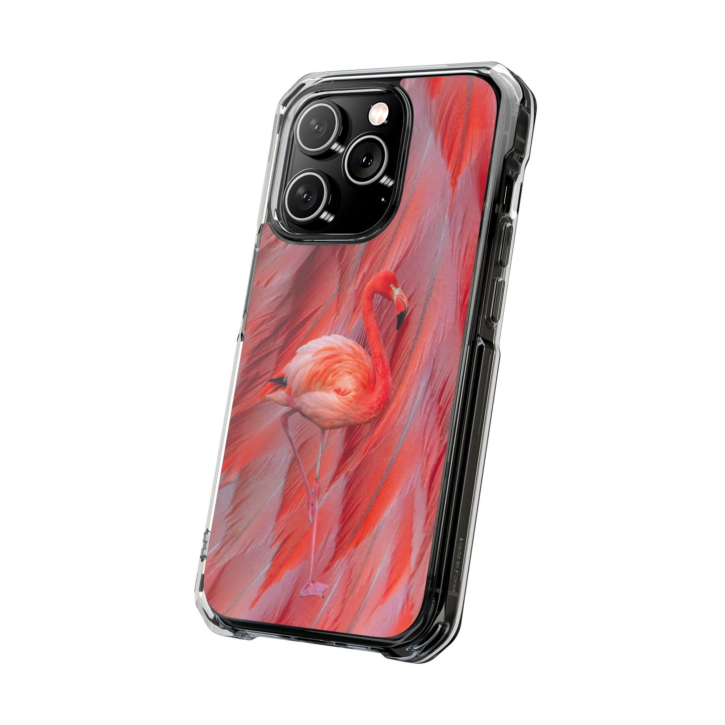 Clear Magnetic Phone Case – Scarlet Plume