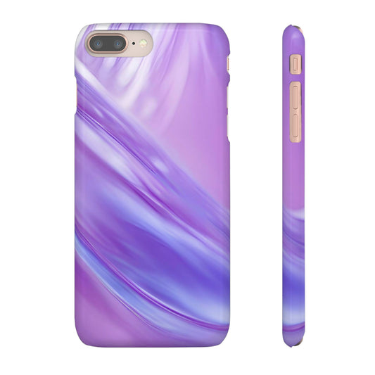 Snap Phone Case – Lavender Wave