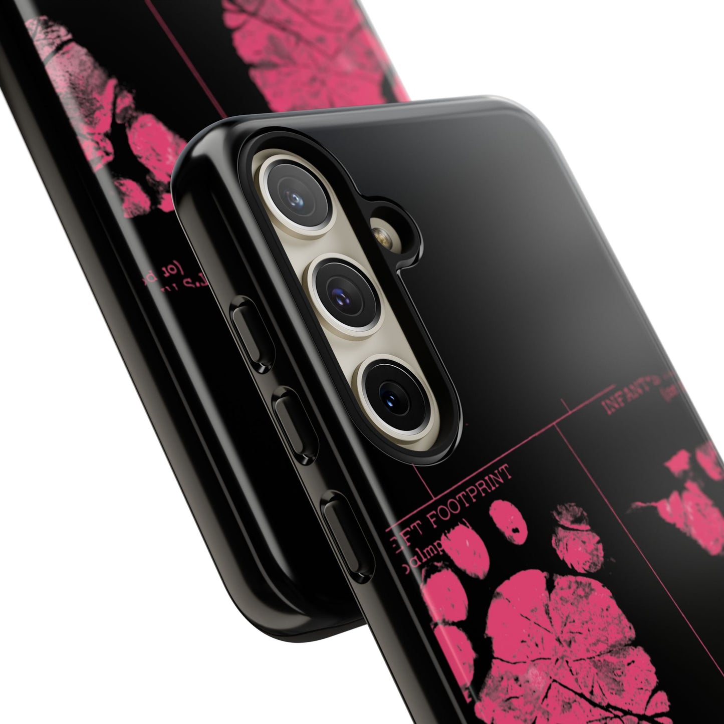 Protective Phone Case – Mom’s Little Pink Footprints