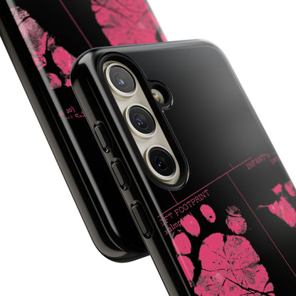 Protective Phone Case – Mom’s Little Pink Footprints