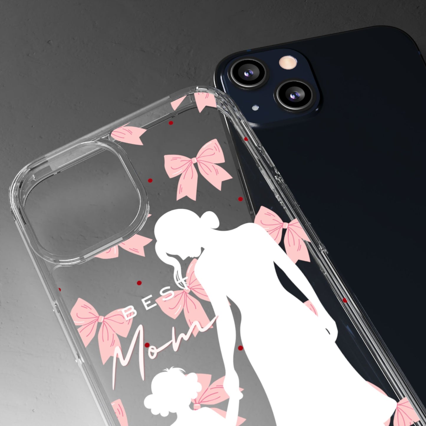 Clear Phone Case – Best Mom: My Little Girl