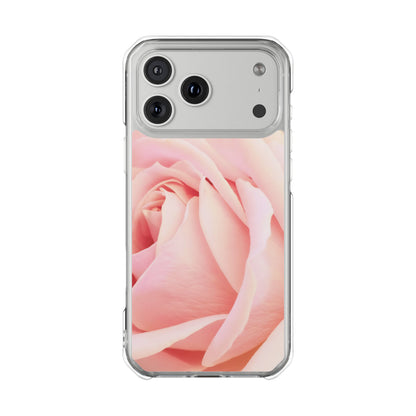 Clear Magnetic Phone Case – A Mother’s Rose Embrace