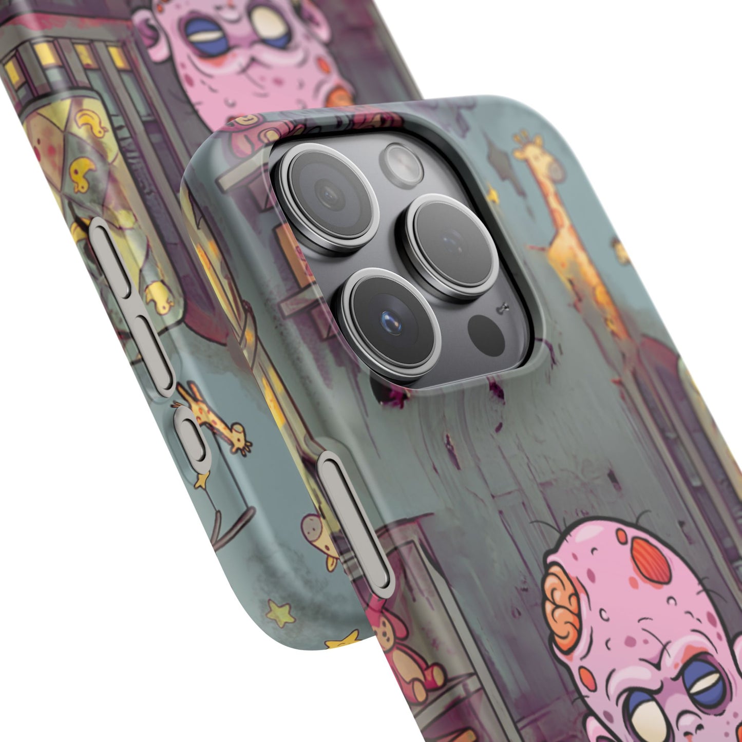 Phone Case — Creepy Cute Zombie Baby Nursery Design