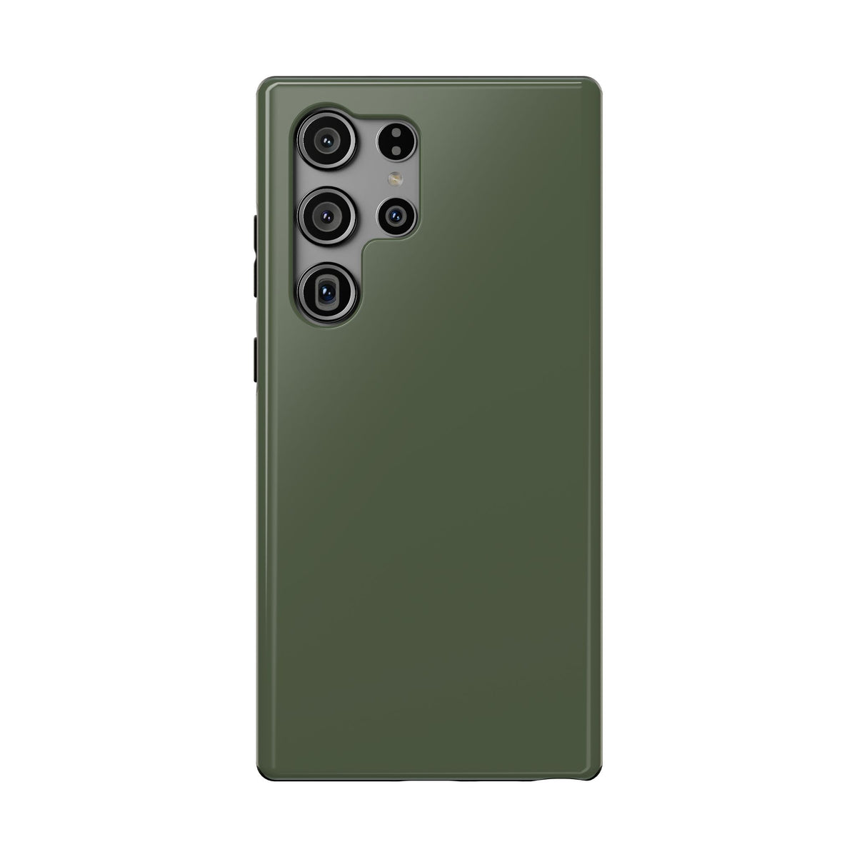 Impact-Resistant Phone Case — Military Green Protective Shockproof Cover