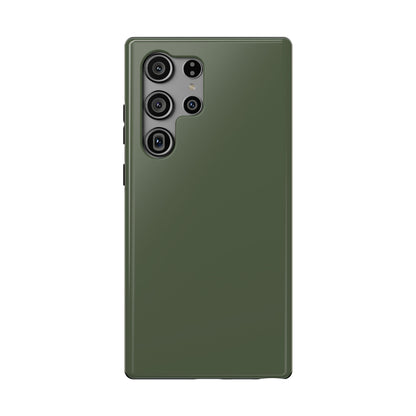 Impact-Resistant Phone Case — Military Green Protective Shockproof Cover