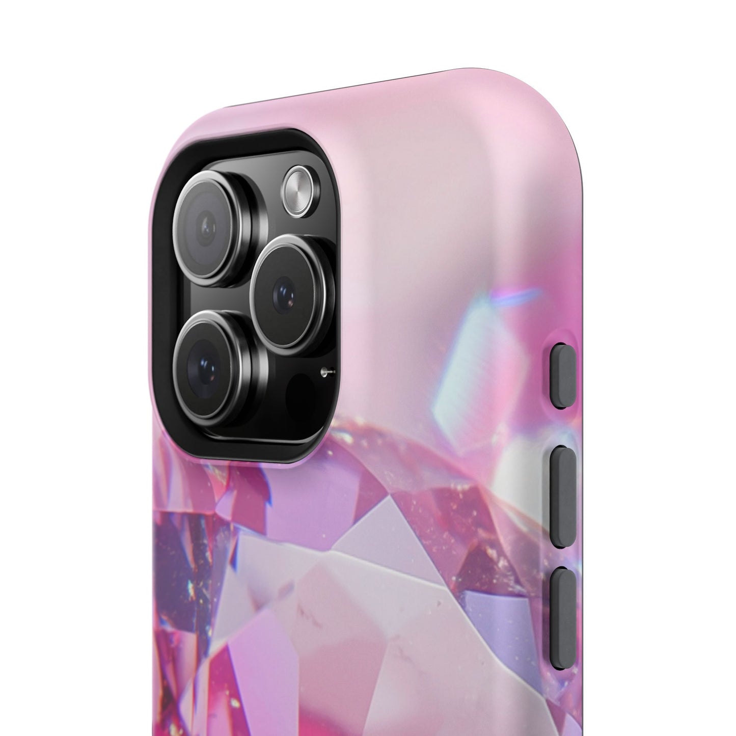 Impact-Resistant Phone Case – Pink Ice