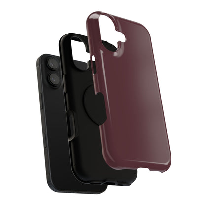 Impact-Resistant Phone Case – Mulled Wine – Compatible with iPhone 11–17 & Samsung Galaxy S22–S26 Series