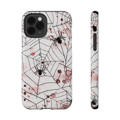 Impact-Resistant Phone Case – Blood Web