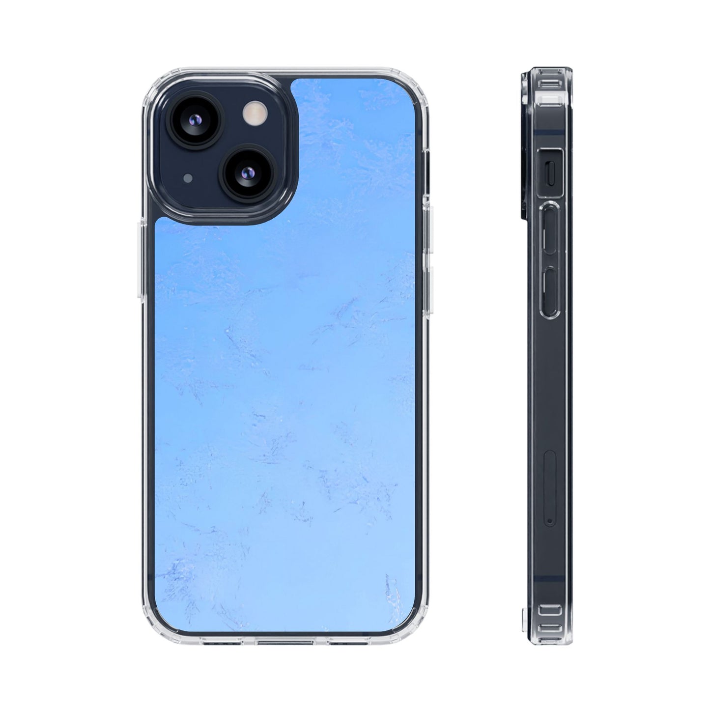 Clear Phone Case – Azure Fade