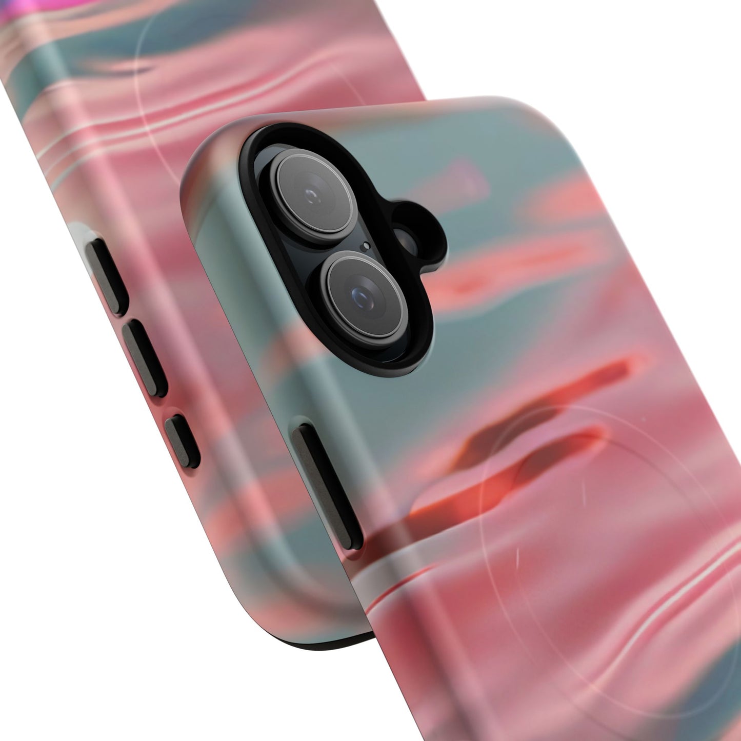 Protective Magnetic Phone Case – Liquid Sunset