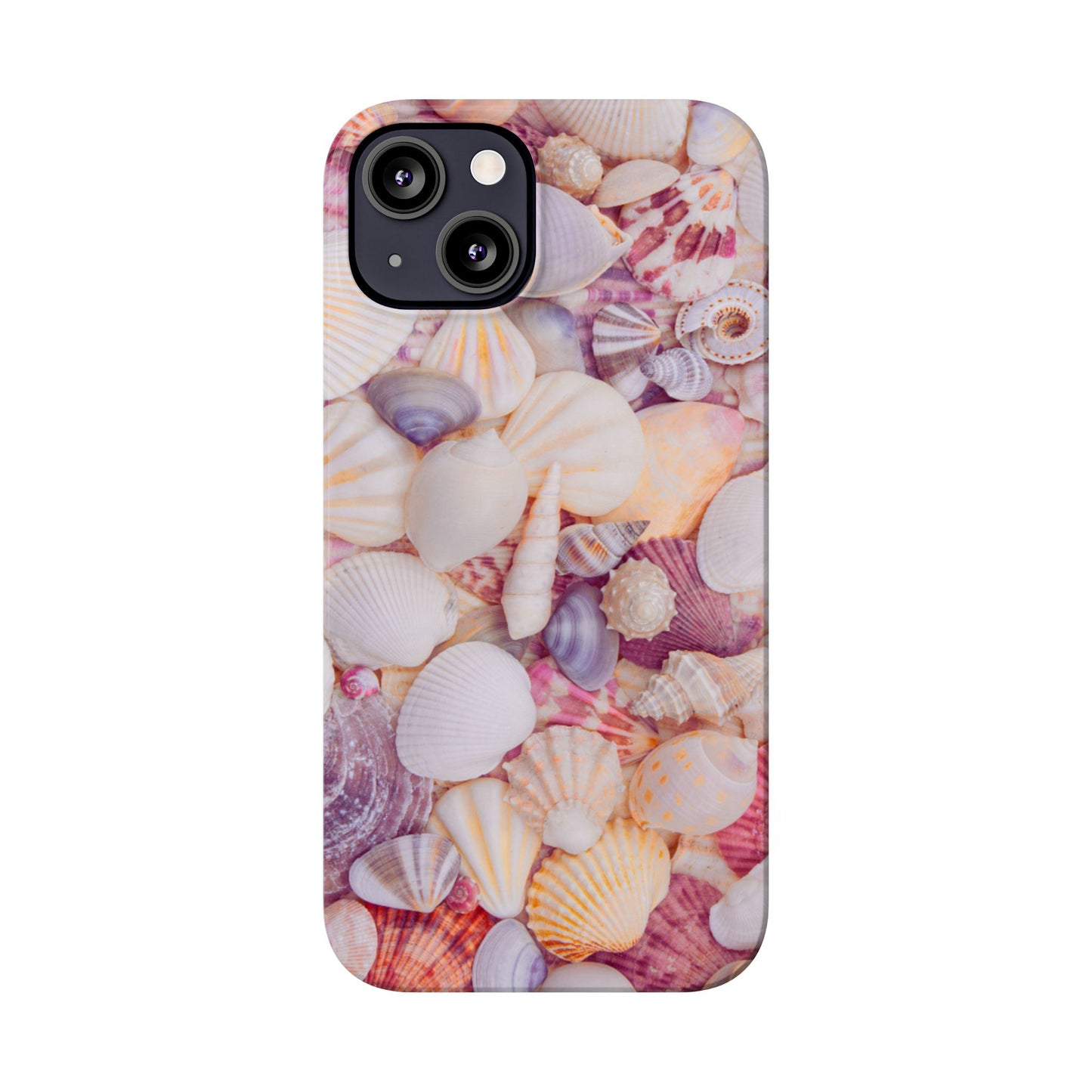 Slim Phone Case – Shell Scatter