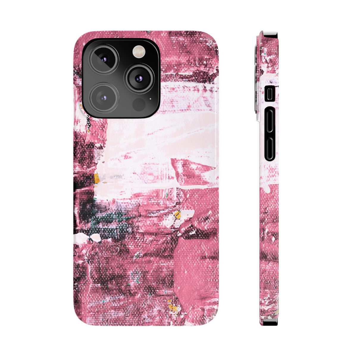 Slim Phone Case – Faded Cranberry – Compatible with iPhone 11–17 Series