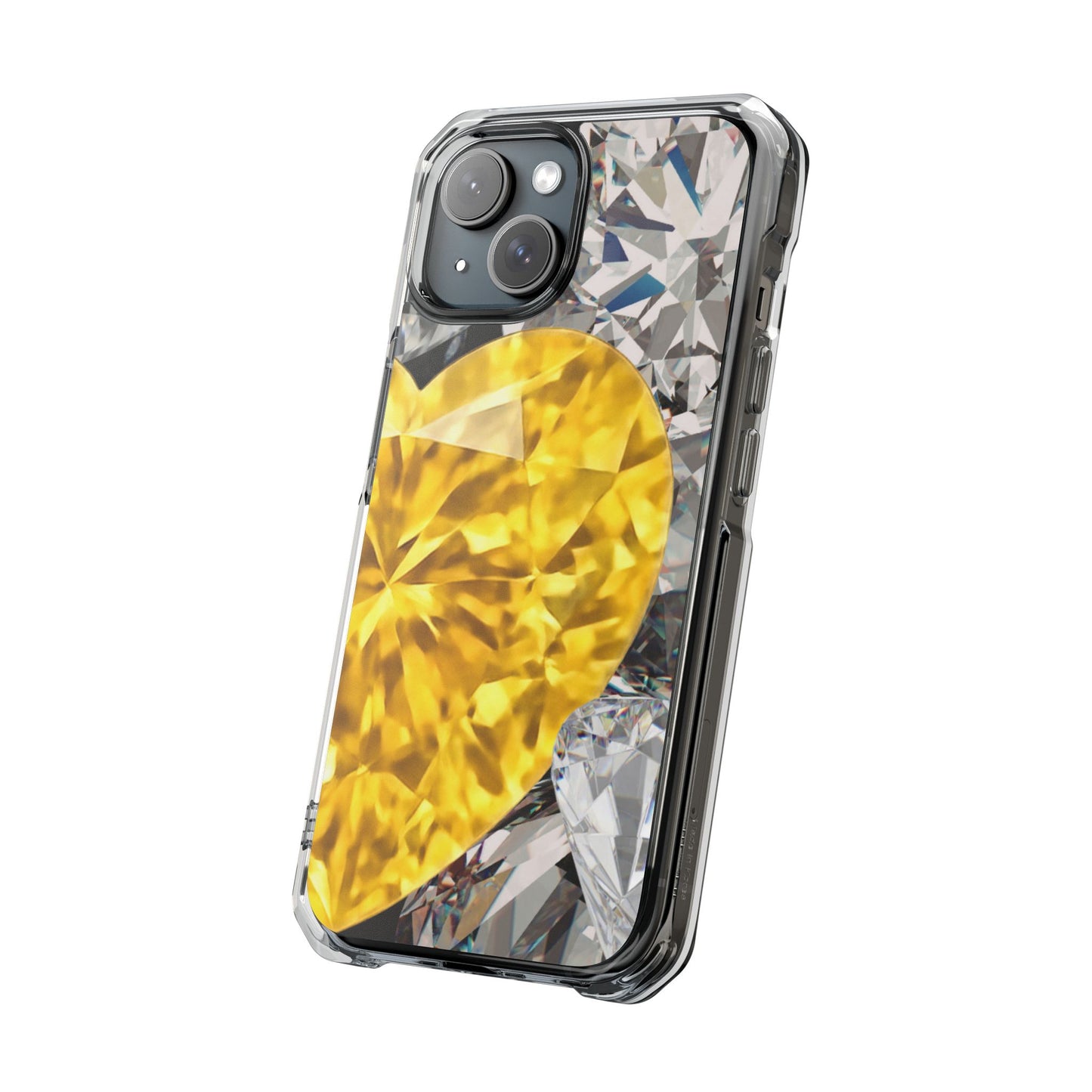 Clear Magnetic Phone Case – Heart of Gold