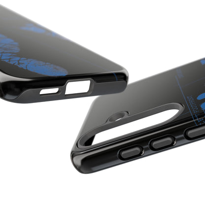 Protective Phone Case – Mom’s Little Blue Footprints
