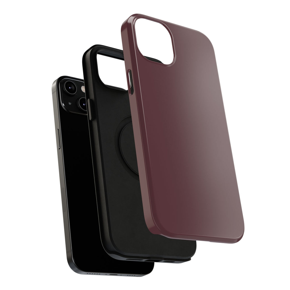 Impact-Resistant Phone Case – Mulled Wine – Compatible with iPhone 11–17 & Samsung Galaxy S22–S26 Series