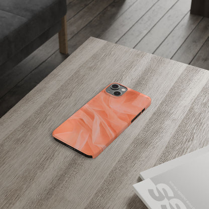 Slim Phone Case – Coral Veil