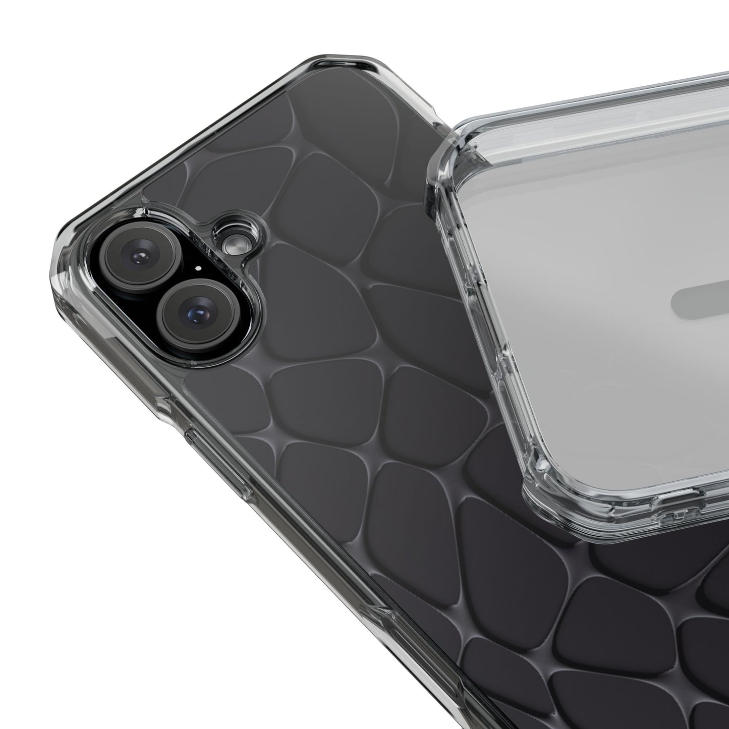 Clear Magnetic Phone Case – Night Scale